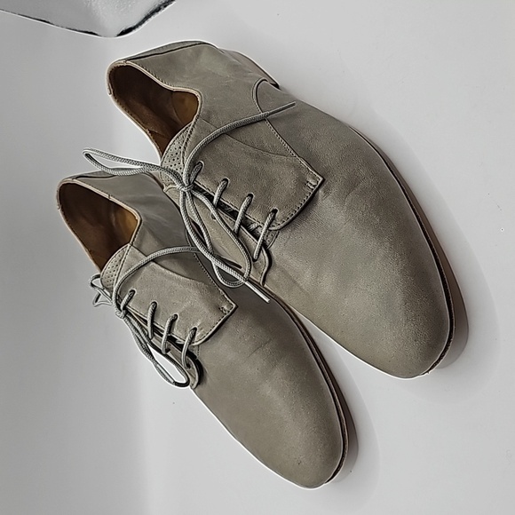Pomme D'or All Leather Lace Up's grey Size 39 - Picture 1 of 8
